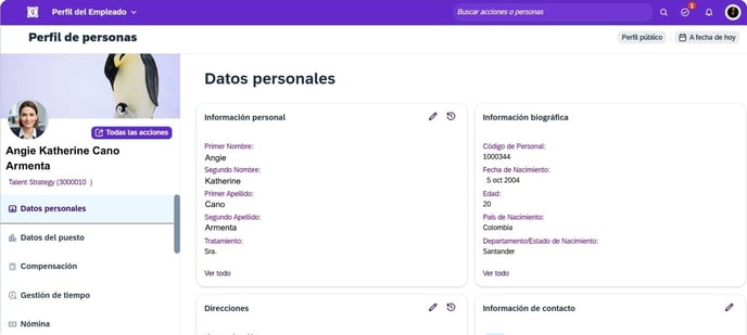Datos Personales
